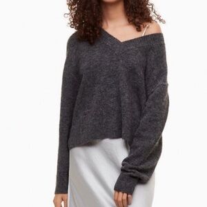 Wilfred Free Krause Sweater Charcoal Size 1